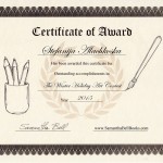 certificate - stefanija alachkoska