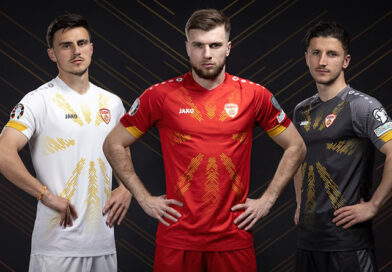 Претставен новиот дрес на македонската фудбалска репрезентација