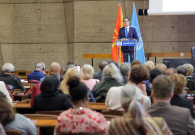 Претседателот Пендаровски се обрати на чествувањето на јубилејот „Сто години од раѓањето на Ацо Шопов“ во УНЕСКО во Париз