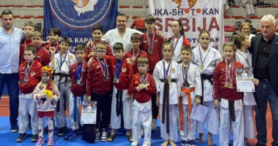 Македонската репрезентација во традиционално карате со осум златни медали