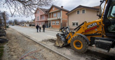 Интензивни градежни активности за реконструкција на улицата „Гоце Делчев“