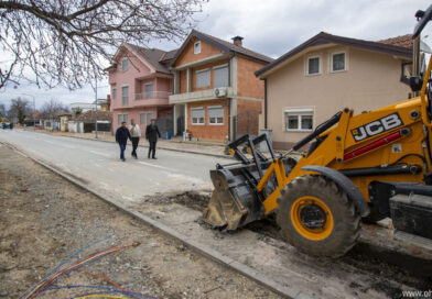 Интензивни градежни активности за реконструкција на улицата „Гоце Делчев“