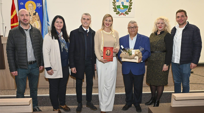 Промовирана книгата „НУ Библиотека ‘Григор Прличев’ вчера, денес и утре“ од м-р Милчо Јованоски